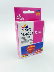 Tusz Wox Magenta Brother LC 223M  zamiennik LC223M  (950 stron A4 zgodnie z normą ISO/IEC 24711)