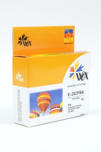 Tusz Wox Photo Black EPSON 202XL zamiennik CC13T02H14010 (C13T02F14010)