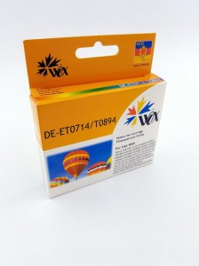 Tusz Wox Yellow EPSON T0714  (T0894) zamiennik C13T07144011