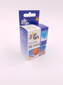 Tusz Wox Cyan HP 363  zamiennik C8771EE