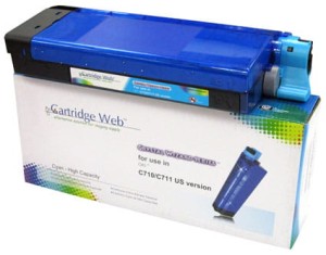 Toner Cartridge Web Cyan OKI C710/C711 zamiennik 44318607
