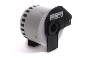 Etykiety JetWorld Brother DK Czarny na Żółtym 54mm*30.48m bez kleju DK-N55224