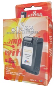 Tusz JetWorld  Trójkolorowy HP 23 RN zamiennik C1823DE