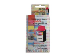 Tusz JetWorld  Trójkolorowy Lexmark 80 zamiennik 12A1980E