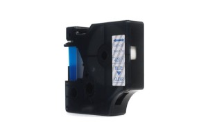 Taśma Dymo D1 Niebieski na Przezroczystym 9mm x 7m  LM100, LM100Plus, LM100Series, LM120P, LM280, LM300, LM350, LM350D, LM350Series, LM360D, LM400, LM420P, LM450, LM450D, LM450Series, LM500TS, LMPC, LMPC2 (40911) (S0720510)
