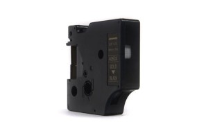 Taśma JetWorld Dymo D1 Złoty na Czarnym 9mm x 7m  LM100, LM100Plus, LM100Series, LM120P, LM280, LM300, LM350, LM350D, LM350Series, LM360D, LM400, LM420P, LM450, LM450D, LM450Series, LM500TS, LMPC, LMPC2 (40924)