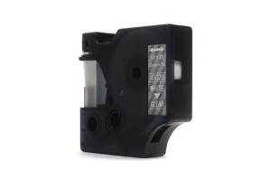 Taśma Dymo D1 Biały na Przezroczystym 12mm x 7m LM100, LM100+, LM200, LM300, LM400, LM420P, LM350, LM350D, LM360D, LM450D, LM260P, LM120P, LM500TS, LM160, LM210D, LM280, LM150, LM220 (45020) (S0720600)