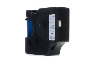 Taśma Dymo D1 Niebieski na Białym, 19mm x 7m (45804) (S0720840)