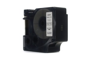 Taśma Dymo D1 Czarny na Przezroczystym, 24mm x 7m (53710) (S0720920)