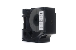 Taśma Dymo D1 Czarny na Białym, 24mm x 7m (53713) (S0720930)