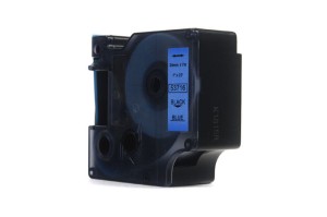 Taśma Dymo D1 Czarny na Niebieskim, 24mm x 7m (53716)