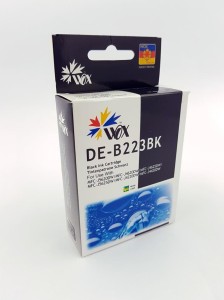 Tusz Wox Black Brother LC 223BK  zamiennik LC223Bk  (1700 stron A4 zgodnie z normą ISO/IEC 24711)