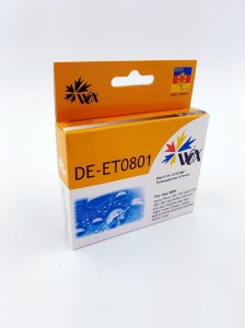Tusz Wox Black EPSON T0801 zamiennik C13T08014010