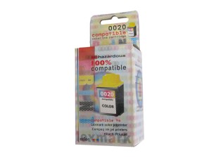 Tusz JetWorld  Trójkolorowy Lexmark 20 zamiennik 15M0120E