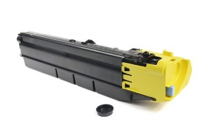 Pusta kaseta Kyocera TK-8305, TK-8306, TK-8307, TK-8308, TK-8309, TK-8505,TK-8600, TK-8705  Yellow 100% nowa  (wystarczy wsypać proszek i założyć odpowiedni chip)